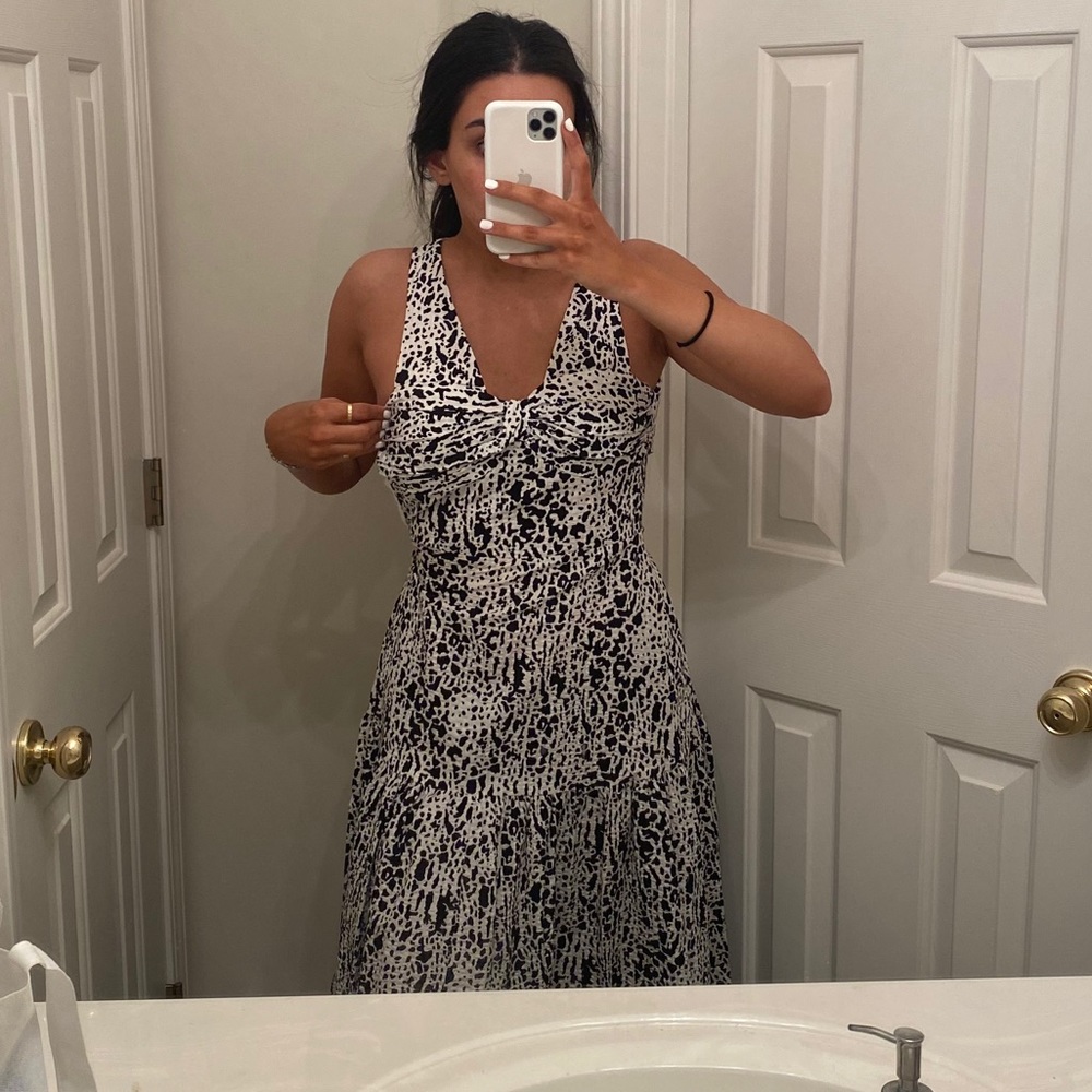 Zara print dress - Picture 1 of 7